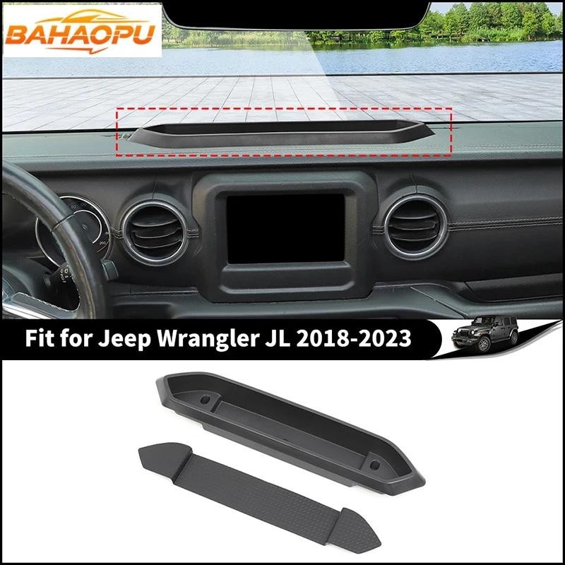 BAHAOPU ABS คอนโซลกลางภายใน Multi-Functional กล่องเก็บสําหรับ Jeep Weangler JL/JT Gladiator 2018-202