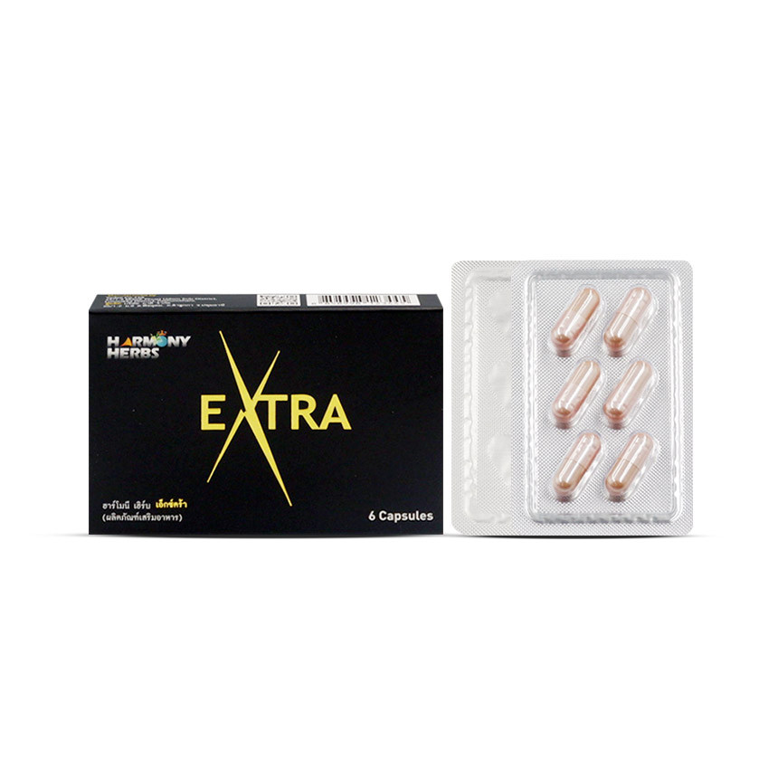 Harmony Herbs Extra 6 Capsule กล่อง 6 แคปซูล