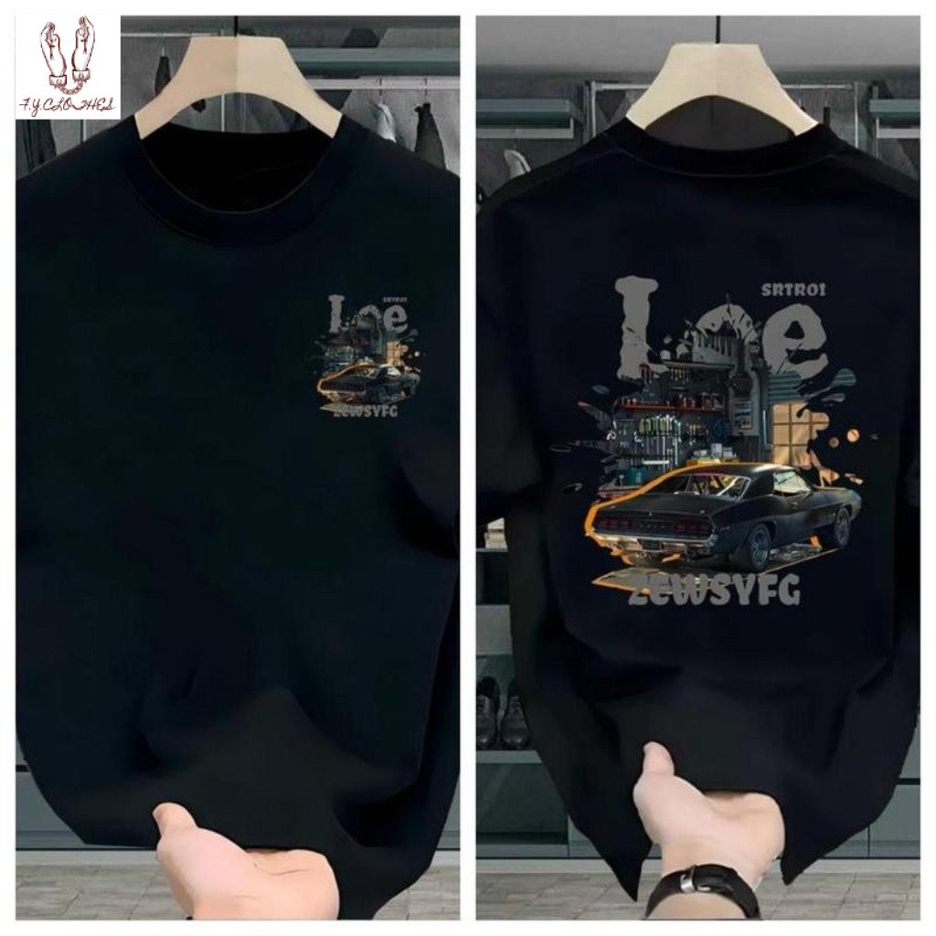 เสื้อยืดแขนสั้นสำหรับฤดูร้อน ดีไซน์คอกลมทันสมัย ​​สไตล์ลำลอง เหมาะสำหรับสวมใส่ในทุกโอกาส