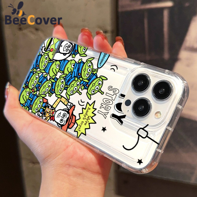 Toy Story Anti-drop ClearปลอกสําหรับOPPO A15 A16 A17 A31 A38 A3S A53 A55 A57 A60 A5S A72 A74 A76 A78
