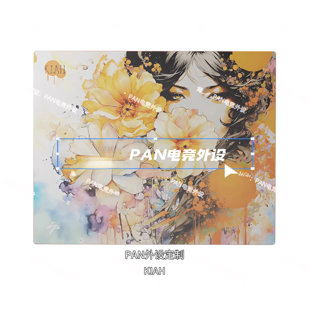 TJ EXLUSIVES Same Style Replica/Kiah Gaming Tempered Glass Smooth Pad Replica FPS IDWJ