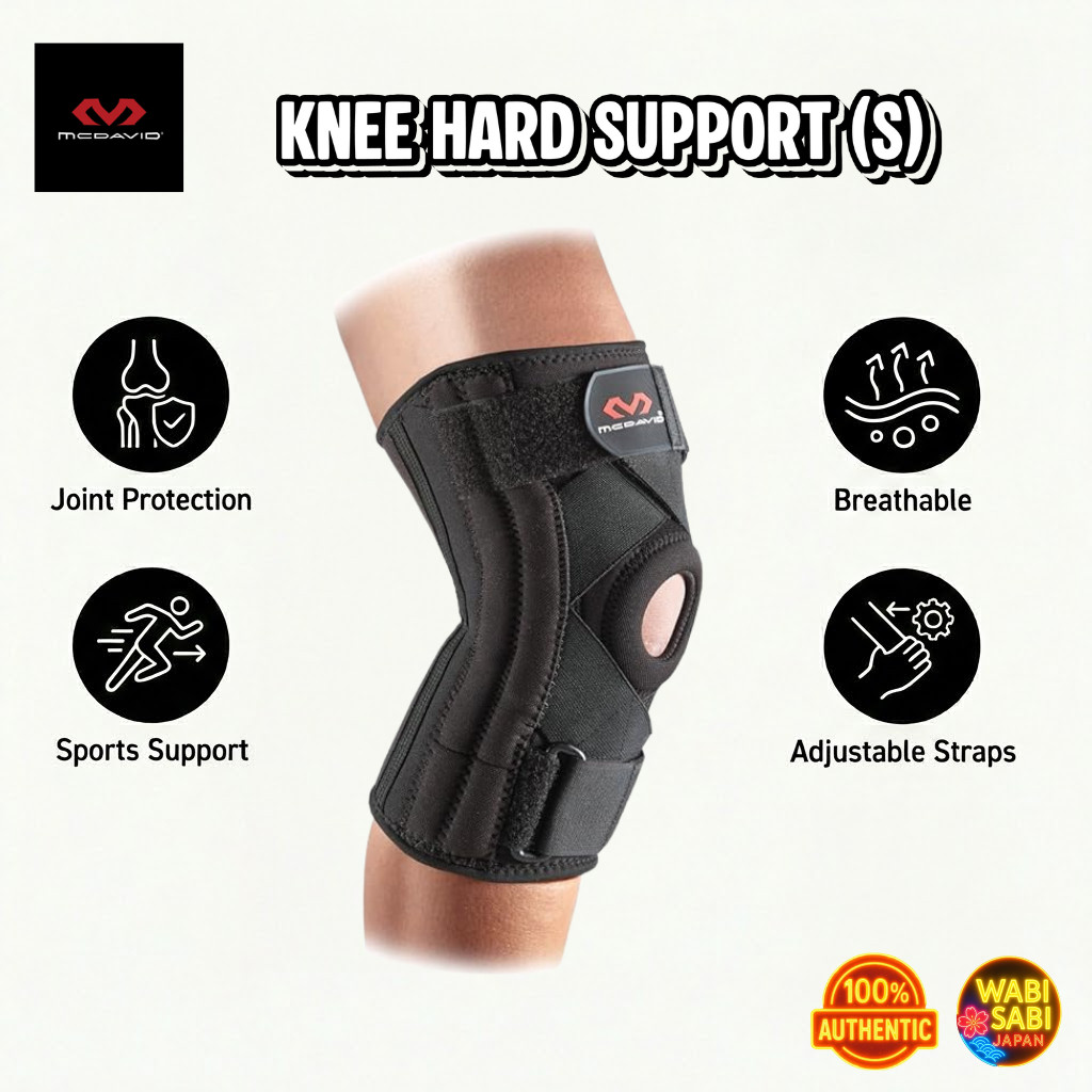 McDavid Hinged Knee Brace XC M429 – Hard Support, Ambidextrous, Enhanced Lateral Stability