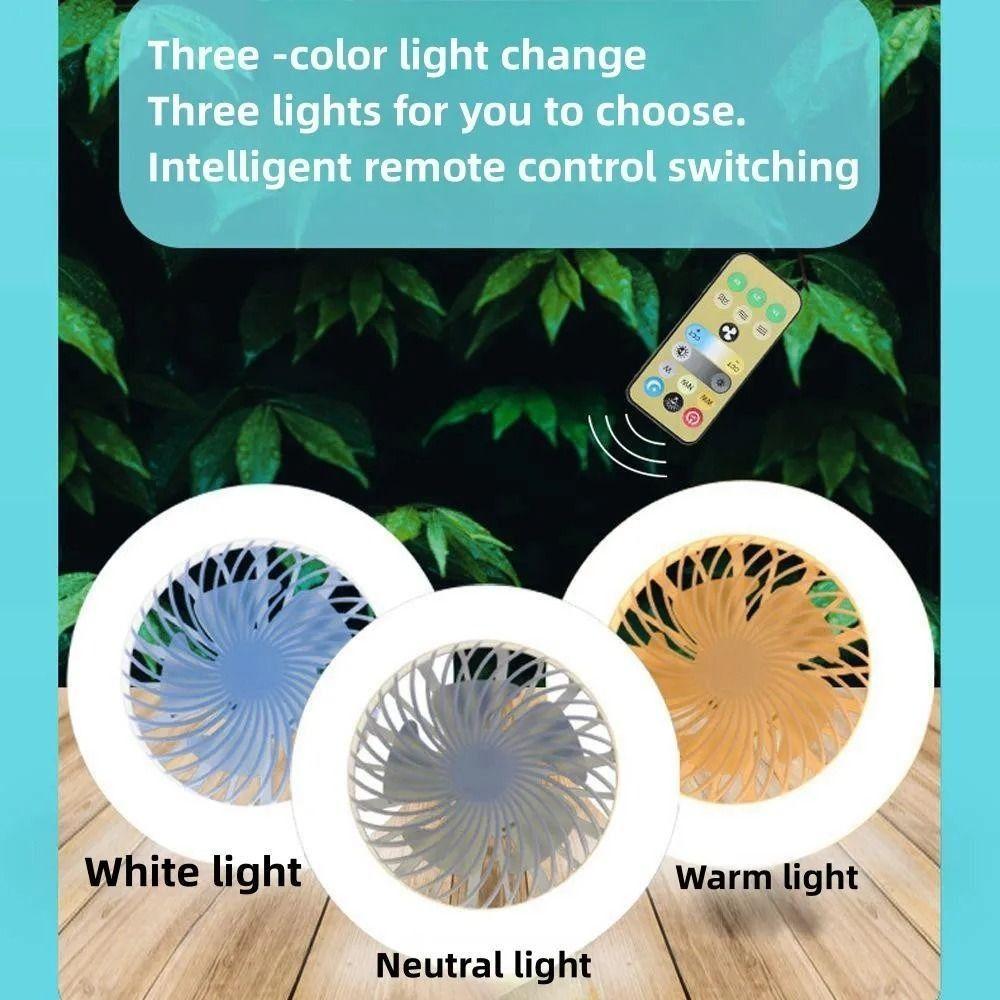 Zenithsync ลูกปัดโคมไฟ LED, 2-in-1 รีโมทคอนโทรลไฟพัดลม LED, พลังงานที่มีประสิทธิภาพสามโหมดความเร็วเงียบพัดลมสมาร์ทโคมไฟเพดานห้องนั่งเล่น ราคา ถูกที่สุด ดีลบีเคเค แกลเลอรีภาพที่ 7
