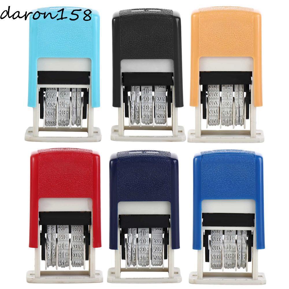PHASE แสตมป์วันที่ปรับ Universal Back to Ink Self-Inking แสตมป์ Self-Inking 4 มม.จับบัญชีแสตมป์