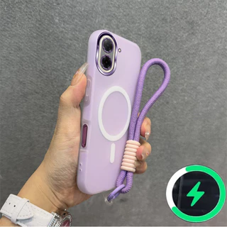 เหมาะสําหรับ Redmi A5 POCO C71 4G เคสโทรศัพท์ใหม่ jelly Case ไร้สายแม่เหล็ก frosted shell สายรัดข้อมือสร้อยข้อมือ 030