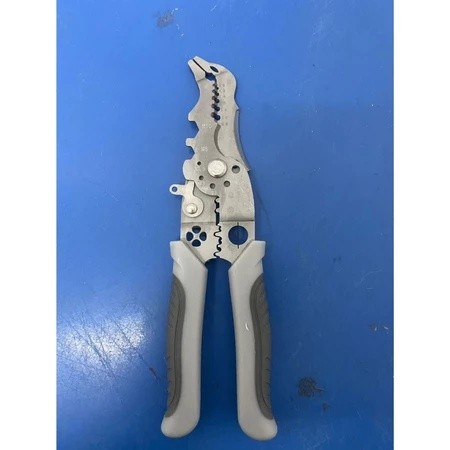 Bright Crown รุ่นใหม่ล่าสุด คีมปอกสายไฟ คีมช่างไฟฟ้าวัสดุสแตนเลส ตัดได้ทั้งสายอ่อนและสายแข็งคีมอเนกประสงค์ NO2040