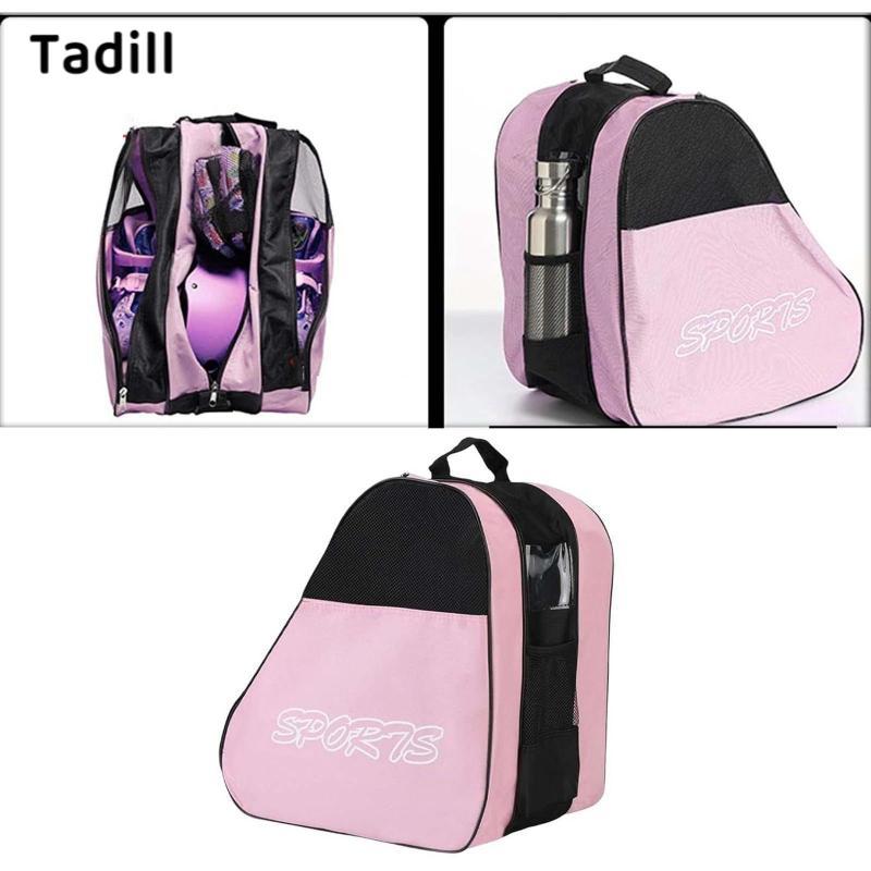 กระเป๋าโรลเลอร์สเก็ต Tadill, กระเป๋าสเก็ตสามเหลี่ยม Carrier สายสะพายไหล่ปรับได้ Ice
