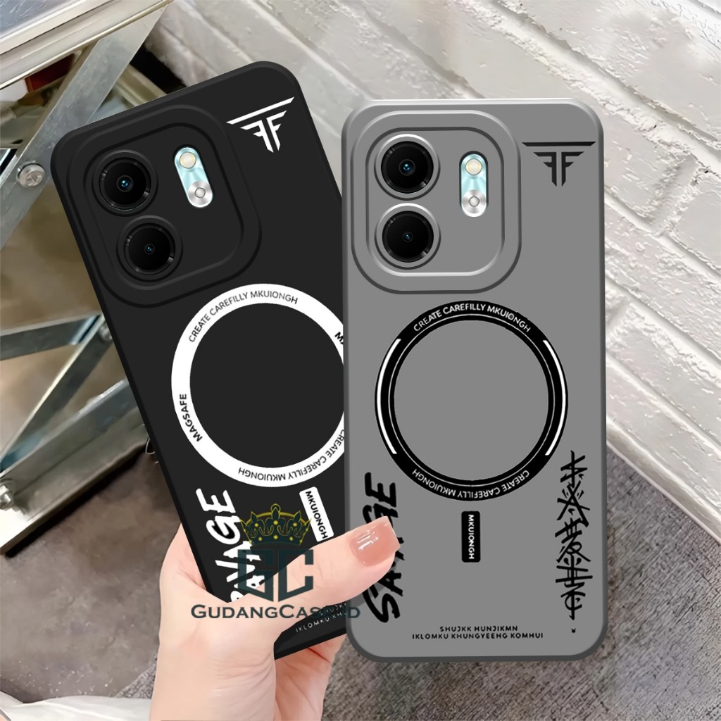 Infinix Hot 50i / Smart 9 / Smart 9 HD Case ปลอกยืดหยุ่น Procamera Modern Circle Motif