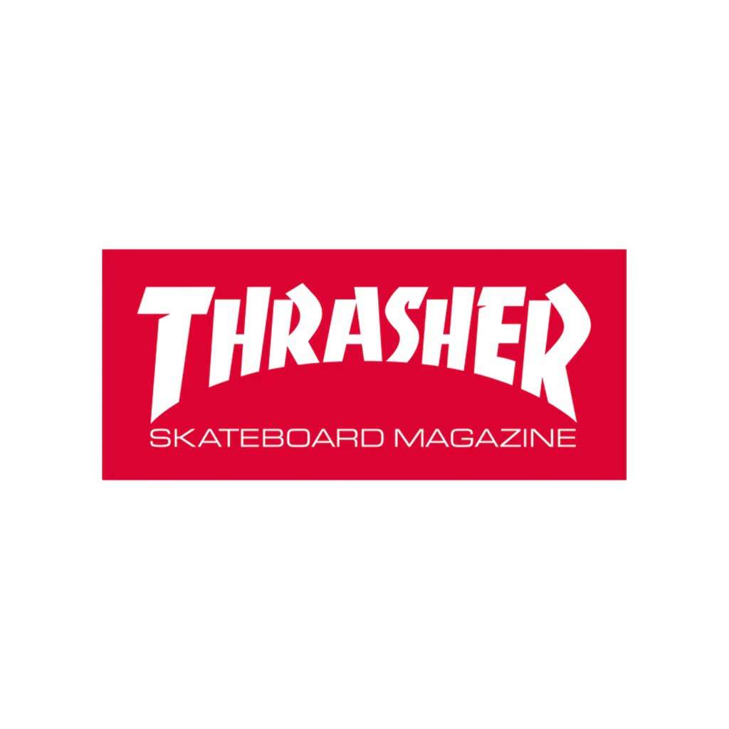 Thrasher Skate Mag Sticker Red