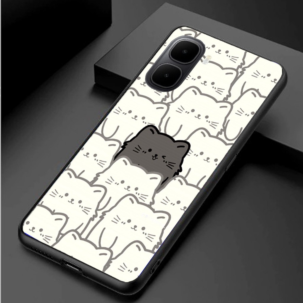 HP Softcase Glass Oppo A6X [BSG-81] - เคสโทรศัพท์ Oppo A6X - เคสกระจกอะคริลิค Oppo A6X ล่าสุด