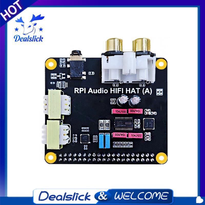 สําหรับ Raspberry Pi5 HIFI Audio HAT PCM5122 I2S การ์ดเสียงสําหรับ 5, Pi 4, Pi 3, และ Zero Series