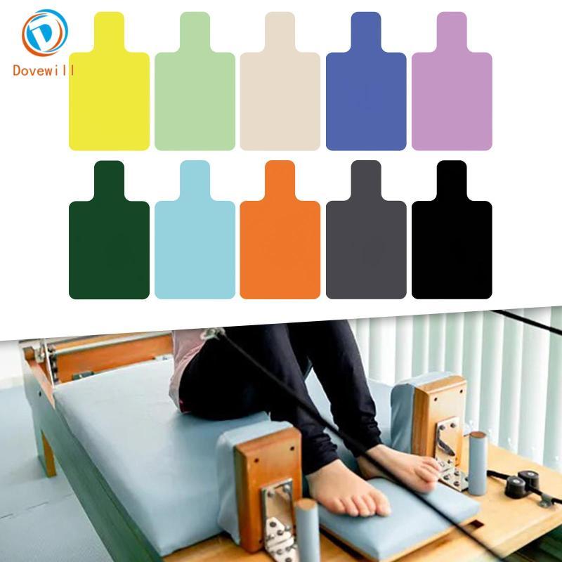เสื่อพิลาทิสสำหรับ Reformer แบบไม่ลื่น สีดำ ดูดซับเหงื่อ น้ำหนักเบา พร้อมใช้งานในการเดินทางและฝึกฝนโยคะ