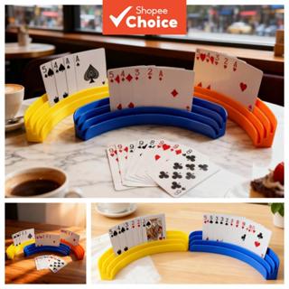 ที่วางไพ่โป๊กเกอร์ 3 ชั้น – สีน้ําเงิน/เหลือง/ส้ม, รองรับไพ่…