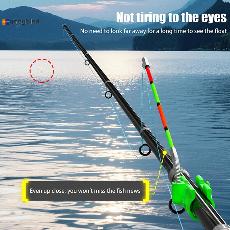 Kaleidoscope Night Fishing Rod Lighting Sti ที่ถอดออกได้ตกปลากันน้ํากัดนาฬิกาปลุก Float Tale สําหรับ Lure Road