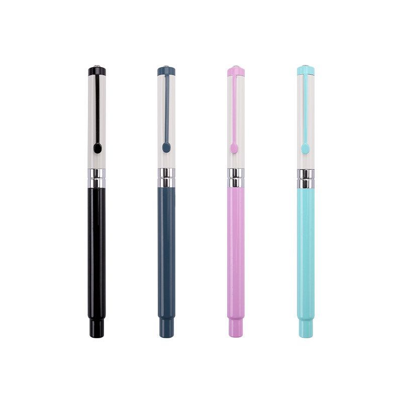 Yiren สองชิ้นแพ็ค Yiren 0.3 มม.Fine-Tip Fountain ปากกานักเรียนฝึกประดิษฐ์ตัวอักษรสํานักงานเขียนการดู