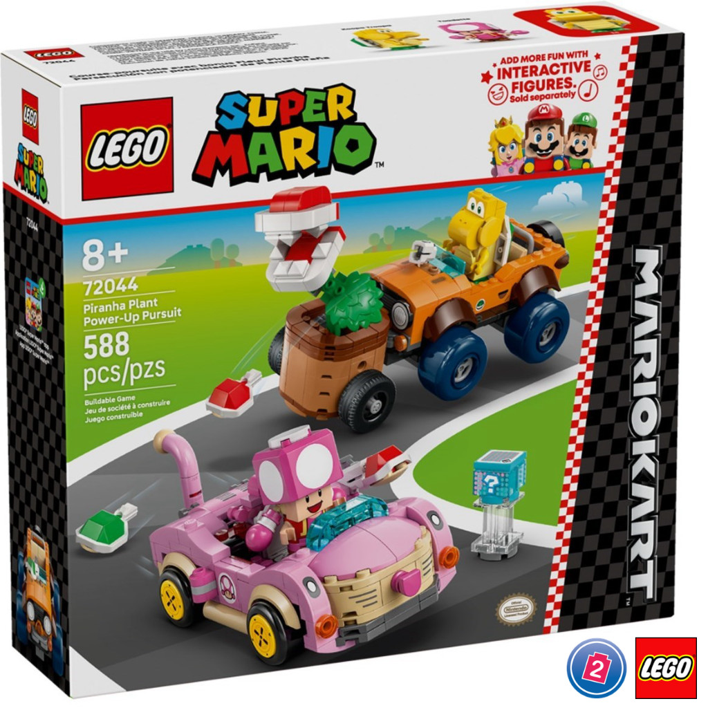 เลโก้ LEGO Super Mario 72044 Piranha Plant Power-Up Pursuit.
