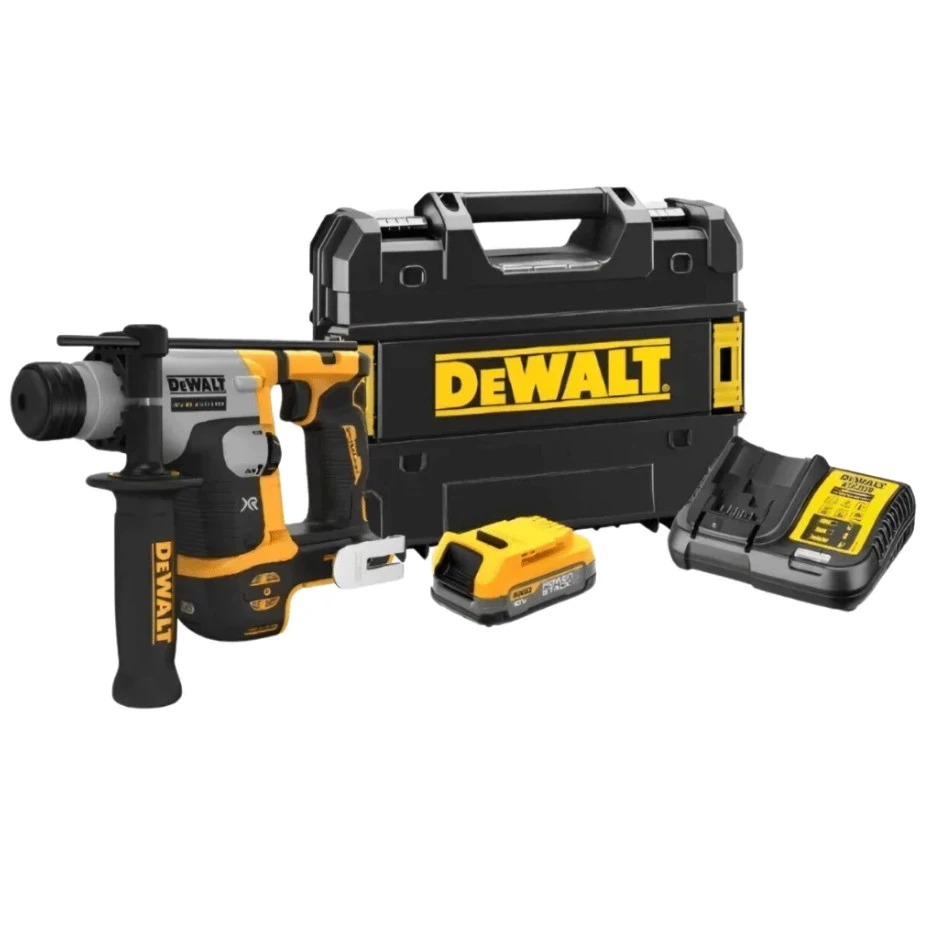 DEWALT สว่านโรตารี่ไร้สาย DCH172E1T-B1 SDS-Plus 16มม. พร้อมแบตเตอรี่ Powerstack