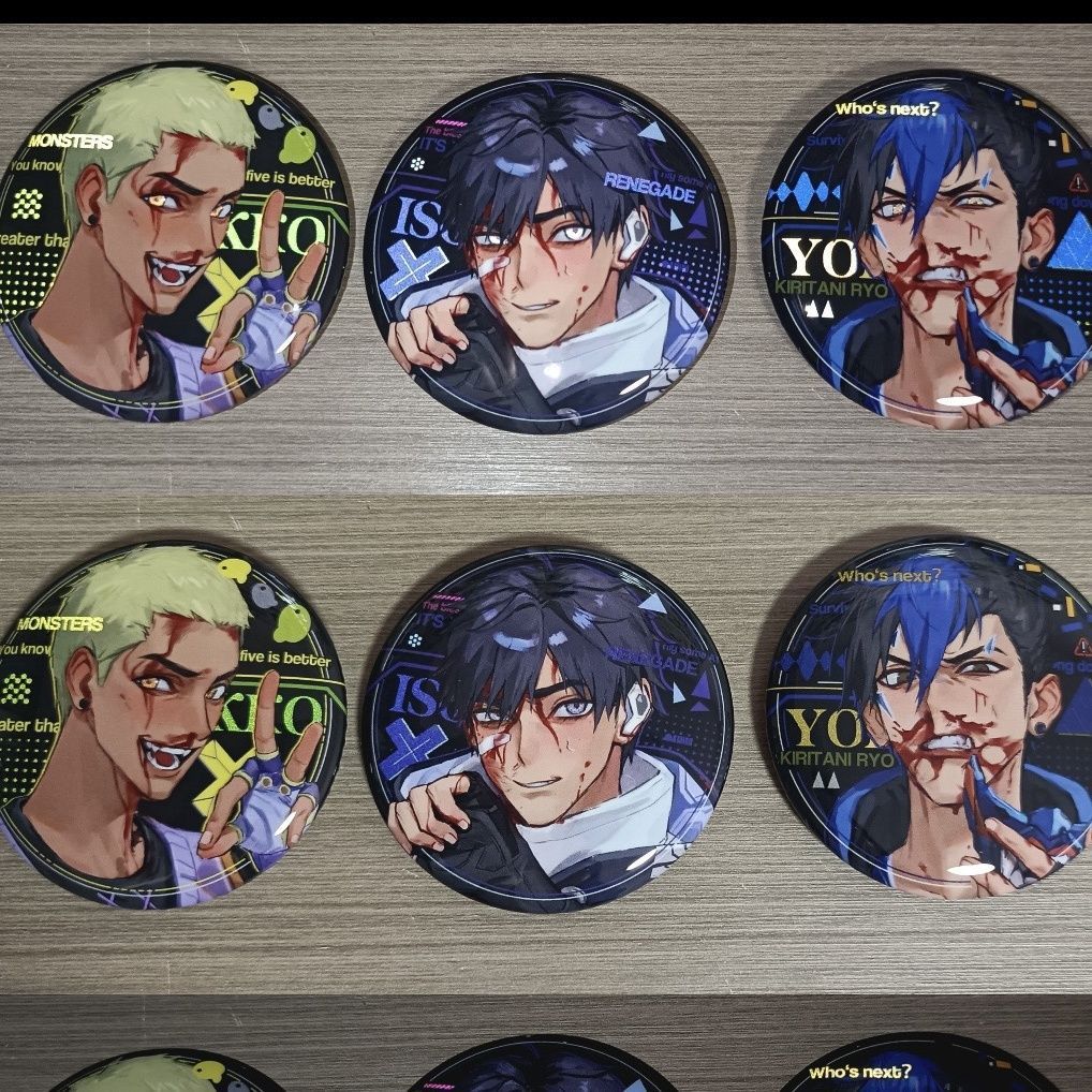 เข็มกลัดและป้ายกระเป๋า Valorant Gekko Pins Yoru พร้อมไอคอน Iso สำหรับสะสมหรือเป็นของขวัญ