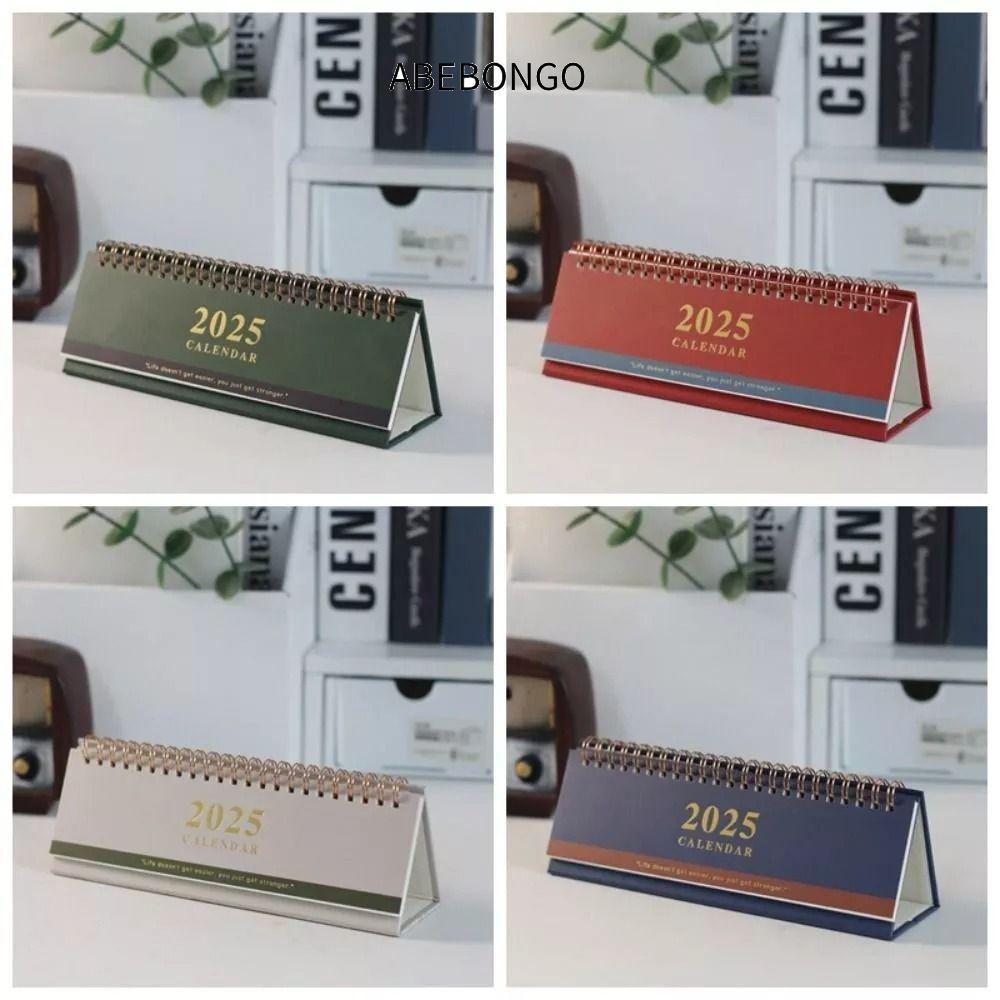 ABEBOANDO Desktop Calendar Organizing, 2025 Memo Daily Methly Schedule Calendar Ithly Planner Deskto