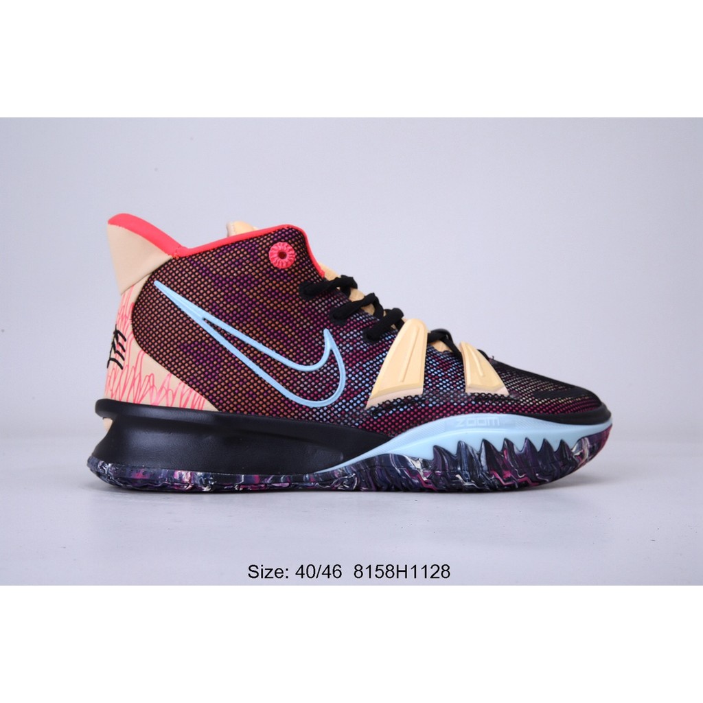 NK Kyrie 7 Irving 7th Generation Indoor Casual Sports Mid Top รองเท้าบาสเก็ตบอล