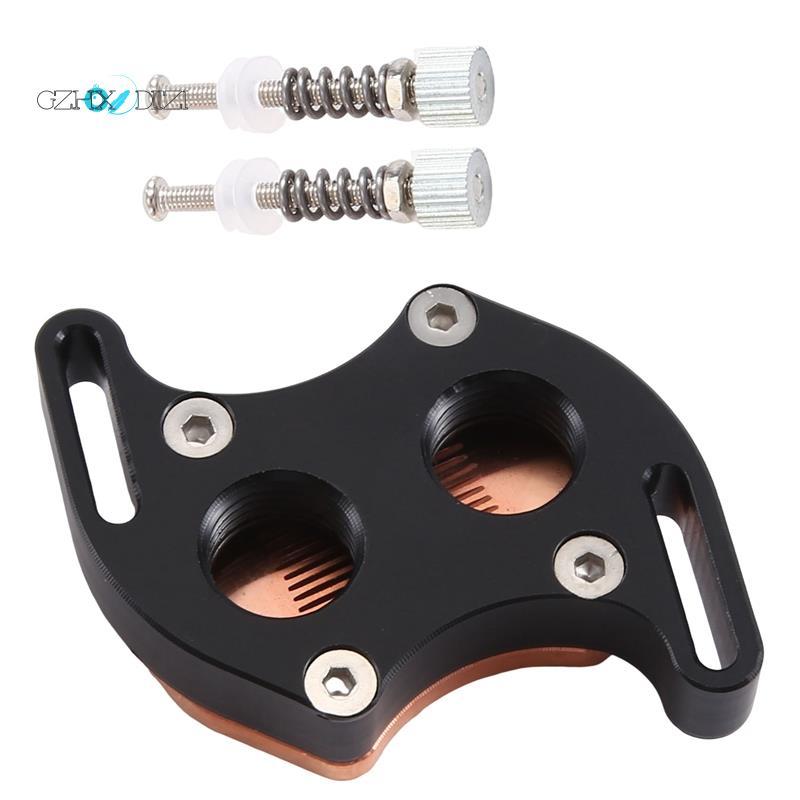 GzhxdiiziS-Shaped CPU Water Cooling Block Cooler South Bridge Northbridge Block สําหรับคอมพิวเตอร์ C