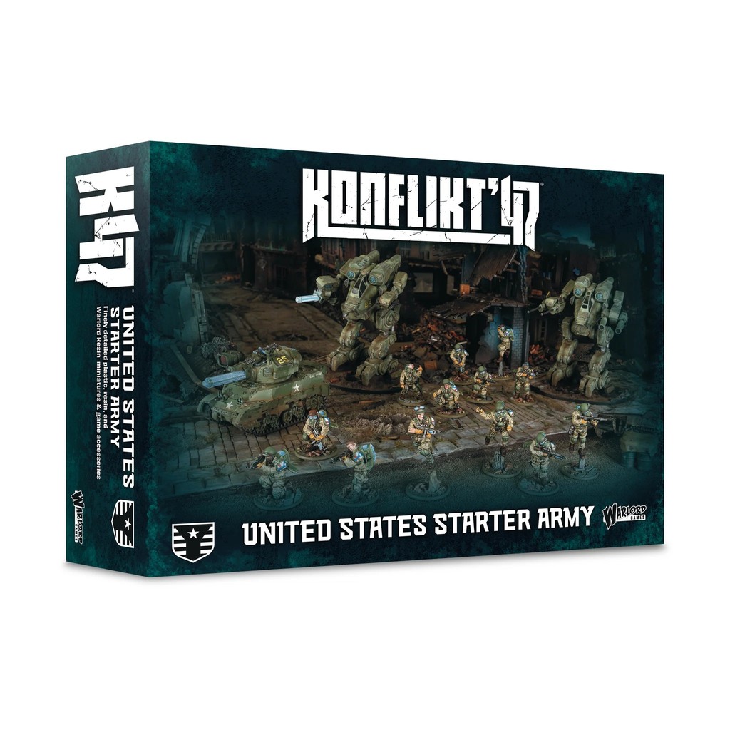 (พร้อมส่ง) Warlord Games: Konflikt 47 - United States Starter Army