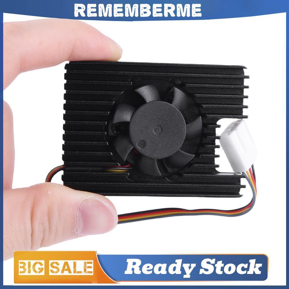 พัดลมระบายความร้อน All-in-One Fit สําหรับ Raspberry Pi Compute Module 4 อลูมิเนียม Active Heatsink ก