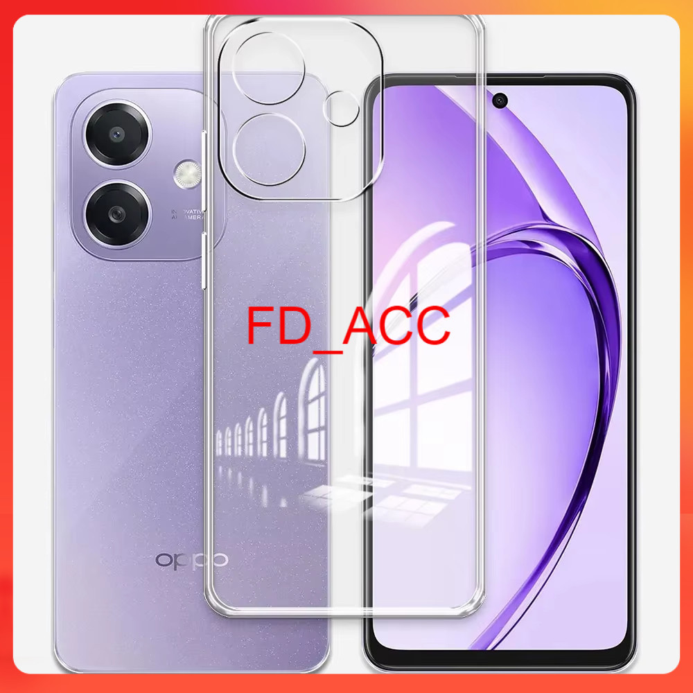 [ CLEAR CASE OPPO A3X / A5i ] PREMIUM CLEAR CASE TRANSPARENT TPU 2.00 MM SOFT CASE CLEAR OPPO A3X / 