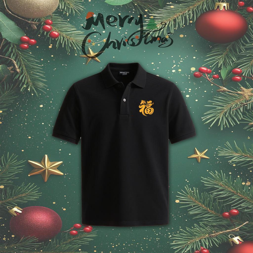 เสื้อโปโลสำหรับทุกเพศ สไตล์คลาสสิก พิมพ์ลายสวยงาม สวมใส่สบายตลอดปี - รูปที่ 3