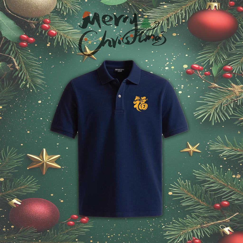 เสื้อโปโลสำหรับทุกเพศ สไตล์คลาสสิก พิมพ์ลายสวยงาม สวมใส่สบายตลอดปี - รูปที่ 6