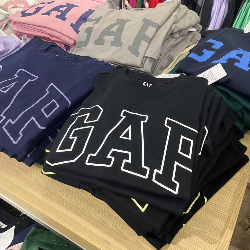 เสื้อยืดพิมพ์กลวงแขนสั้น ผ้าฝ้ายแท้ สไตล์ใหม่สำหรับฤดูร้อน รอบคอนุ่มนวล