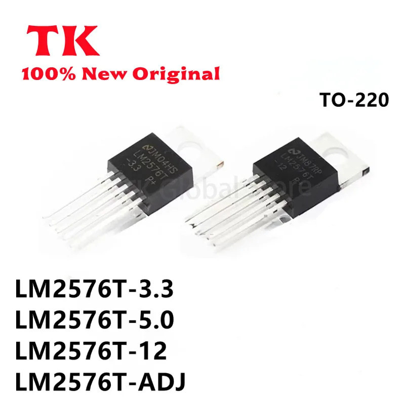 5 ชิ้น LM2576T 3.3 LM2576T 5.0 LM2576T 12 LM2576T ADJ LM2576 อินไลน์ TO-220-5 switching regulator ชิ