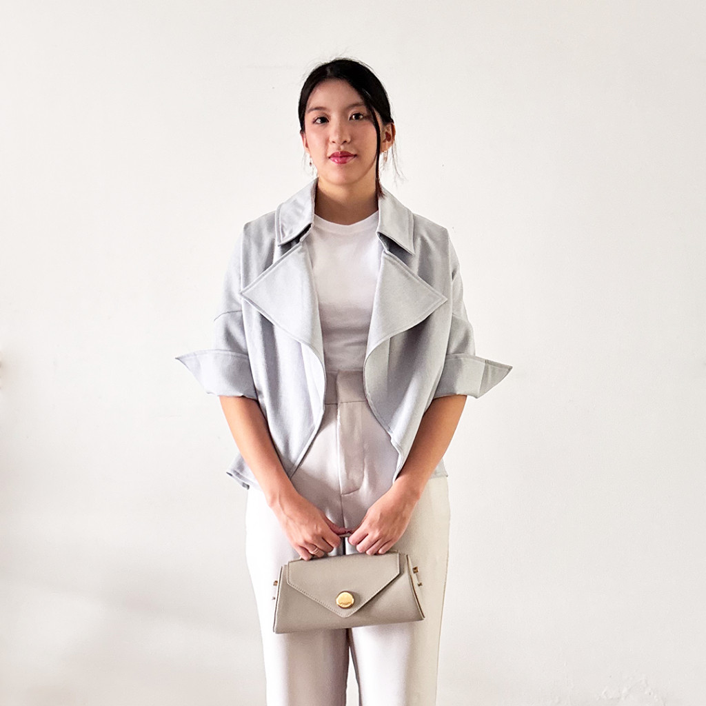 Nayara Plain Zanias Blazer Top แฟชั่นผู้หญิง