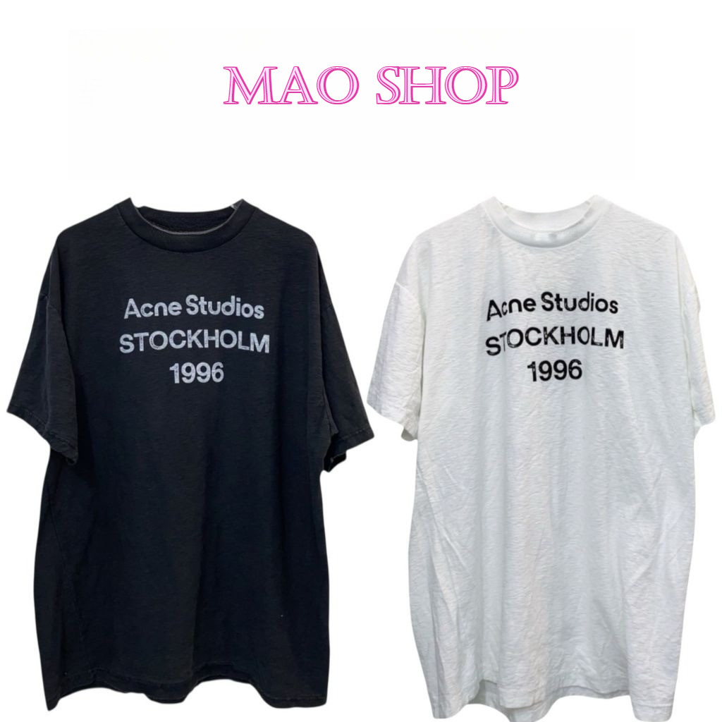 COD✅ (จัดส่งในกรุงเทพฯ) MAO Shop เสื้อยืดเกาหลีขนาดผ่อน งานสกรีนภาษาอังกฤษที่เรียบง่าย ผ้าใส่สบาย ฤดูร้อน