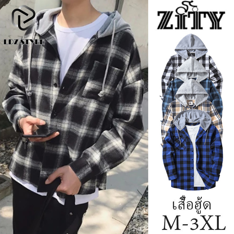 ZITY Basic Hoodie เสื้อฮู้ดแขนยาว รวมสี สไตล์เกาหลี เนื้อนุ่ม ใส่สบาย เกรดพรีเมียม