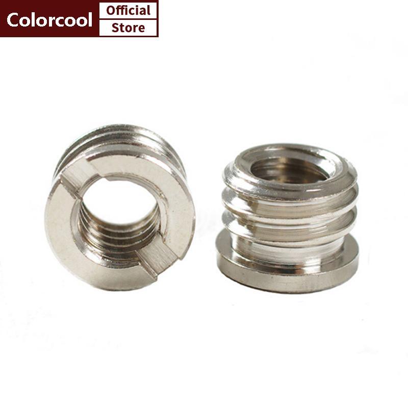 TH 1/4 "เป็น 3/8" แปลงสกรู (5pa) อะแดปเตอร์สําหรับขาตั้งกล้องและกล้องและ qui X8K5 ใหม่ HH