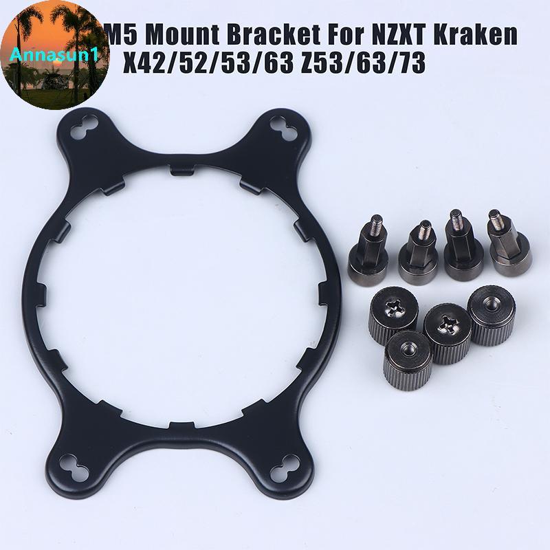 Annasun AM4 AM5 Mount Braet Stud Nut Kit สําหรับ NZXT Kraken X41 X42 X51 X52 X61 X62 X63 X72 X73 Z63
