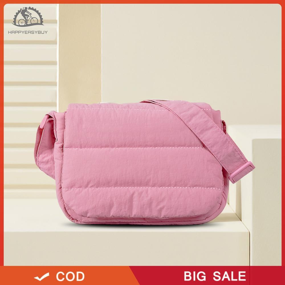 ผู้หญิงลง Hobo Bag Soft Puffy Tote กระเป๋าถือ Quilted Crossbody Bag Commuting Bag