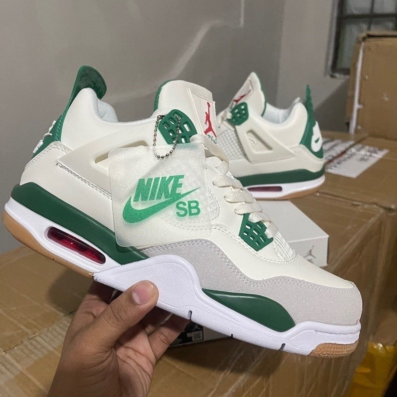 Air Jordan 4 X SB Green Uni-Sex Shoes