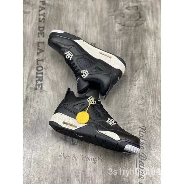 Ysvd 2aip 2023 รองเท้าบาสเก็ตบอล Air Jordan JA 4oreo 1 ใหม่ (aj4)