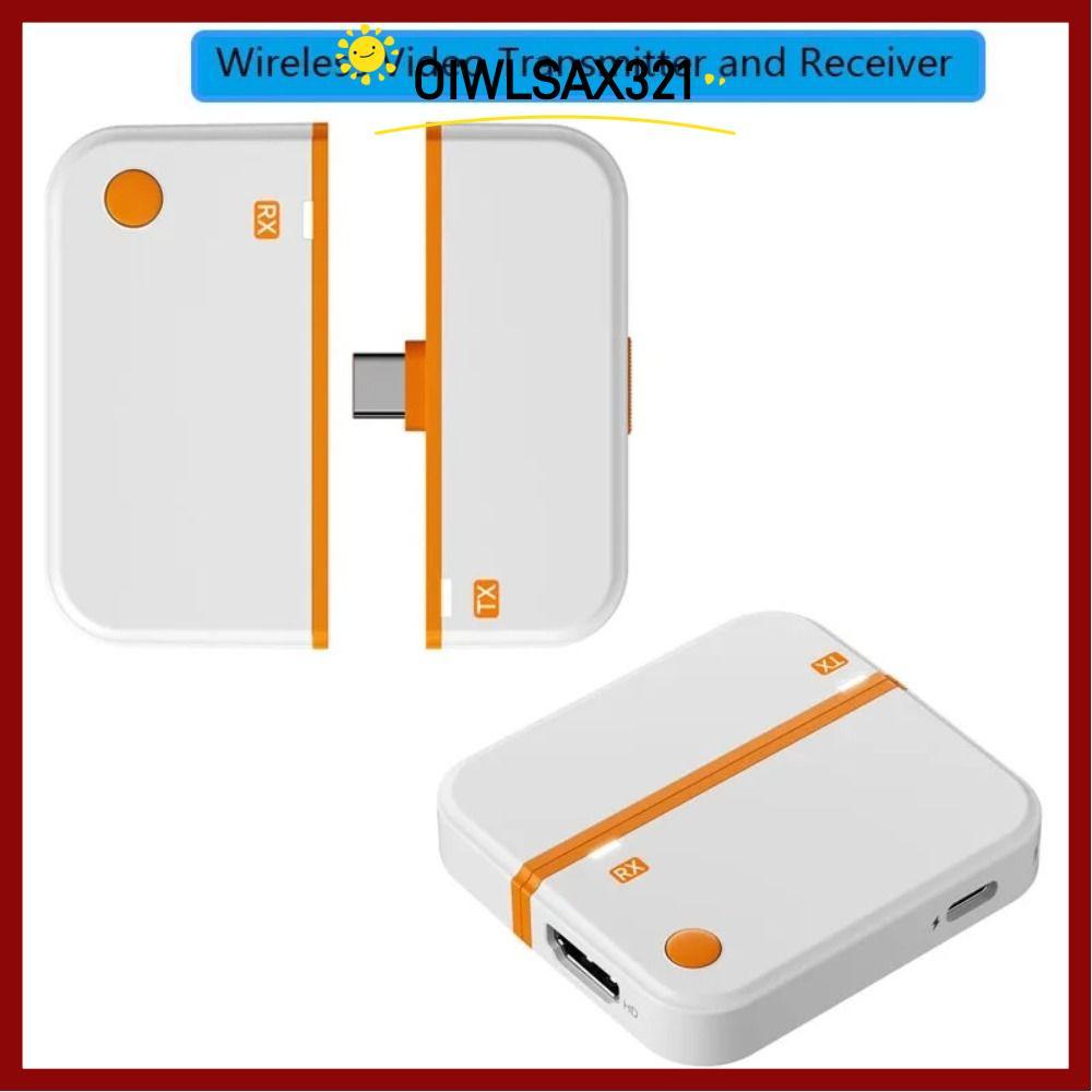 OIWLSAX321 ตัวรับสัญญาณ HDMI ไร้สาย, ประเภท C Mirroring เครื่องส่งสัญญาณ HDMI ไร้สาย, Plug & Play 10