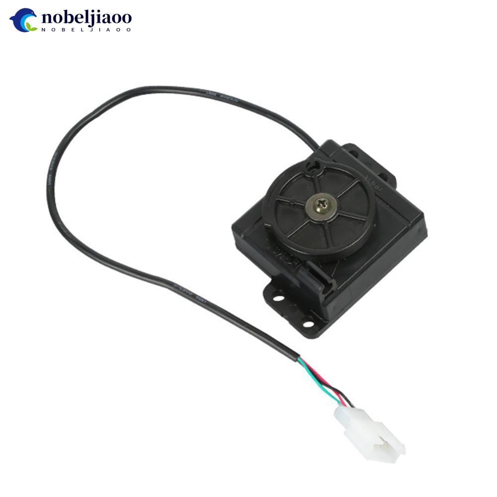 NOBELJIAOO Universal สายคันเร่งสําหรับรถจักรยานยนต์ไฟฟ้าและ ATV คันเร่งควบคุมลวด Hall Sensor ใช้งานร
