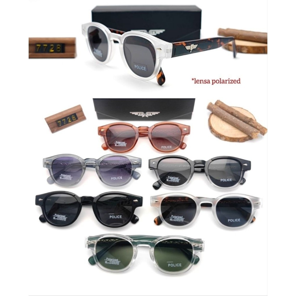 {SAGARA STORE} P7728 GLASSES FASHION GLASSES POLARIZED LENS STYLE GLASSES ANTI-GLARE UV400