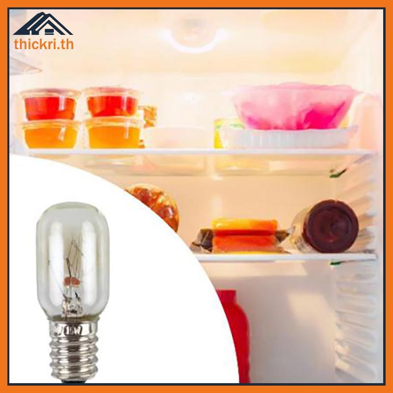 TT หลอดไฟตู้เย็น E14 220V 15W เตาอบไมโครเวฟช่วงฮูดตู้เย็นหลอดไฟ PL
