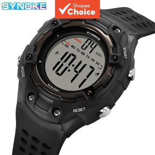 SYNOKE แฟชั่น Casual กีฬานาฬิกาข้อมืออิเล็กทรอนิกส์สําหรับชา…