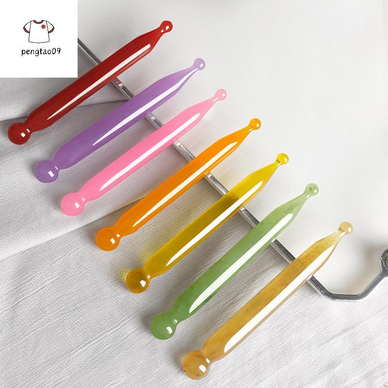 Pengatao09 1pcs Sti หิน Gua Sha นวดหน้า Acupunctur จุดปากกายาจีน Guasha Beauty ข้อความเครื่องมือใหม่