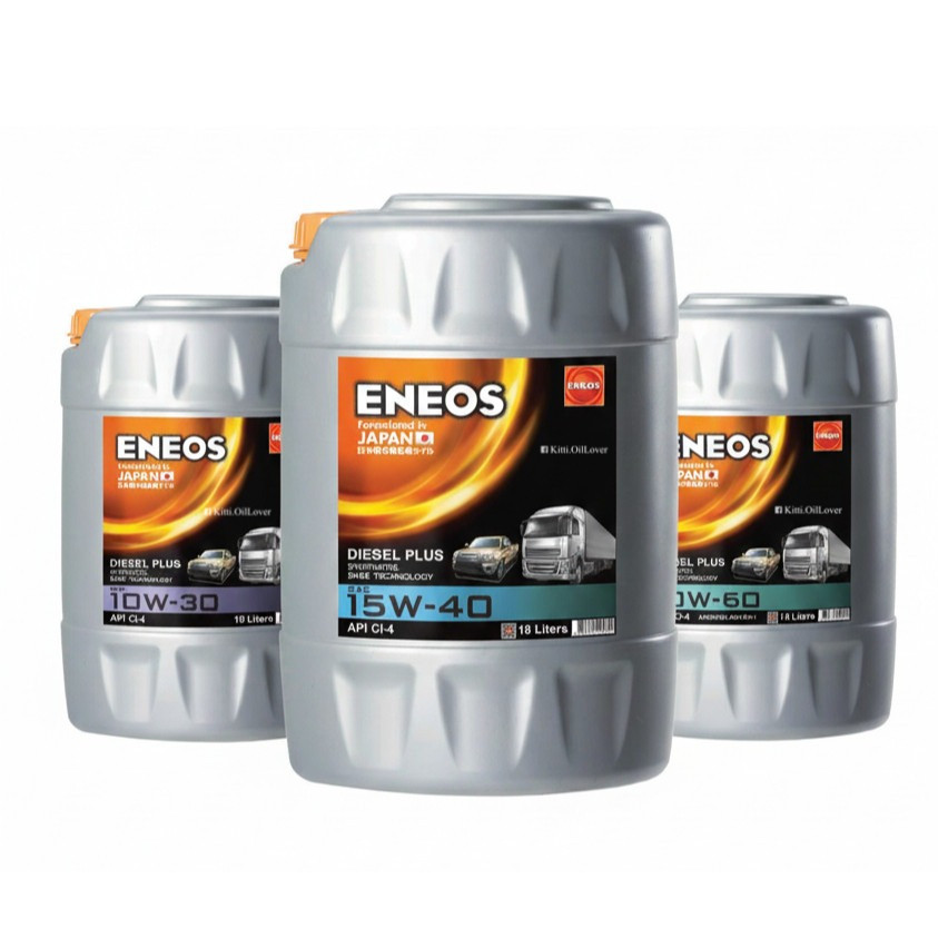 ของแท้ ENEOS Diesel Plus 10W-30 15W-40 20W-50 เอเนออส ดีเซล พลัส 18 ลิตร 10W30 15W40 20W50 18L เทคโน