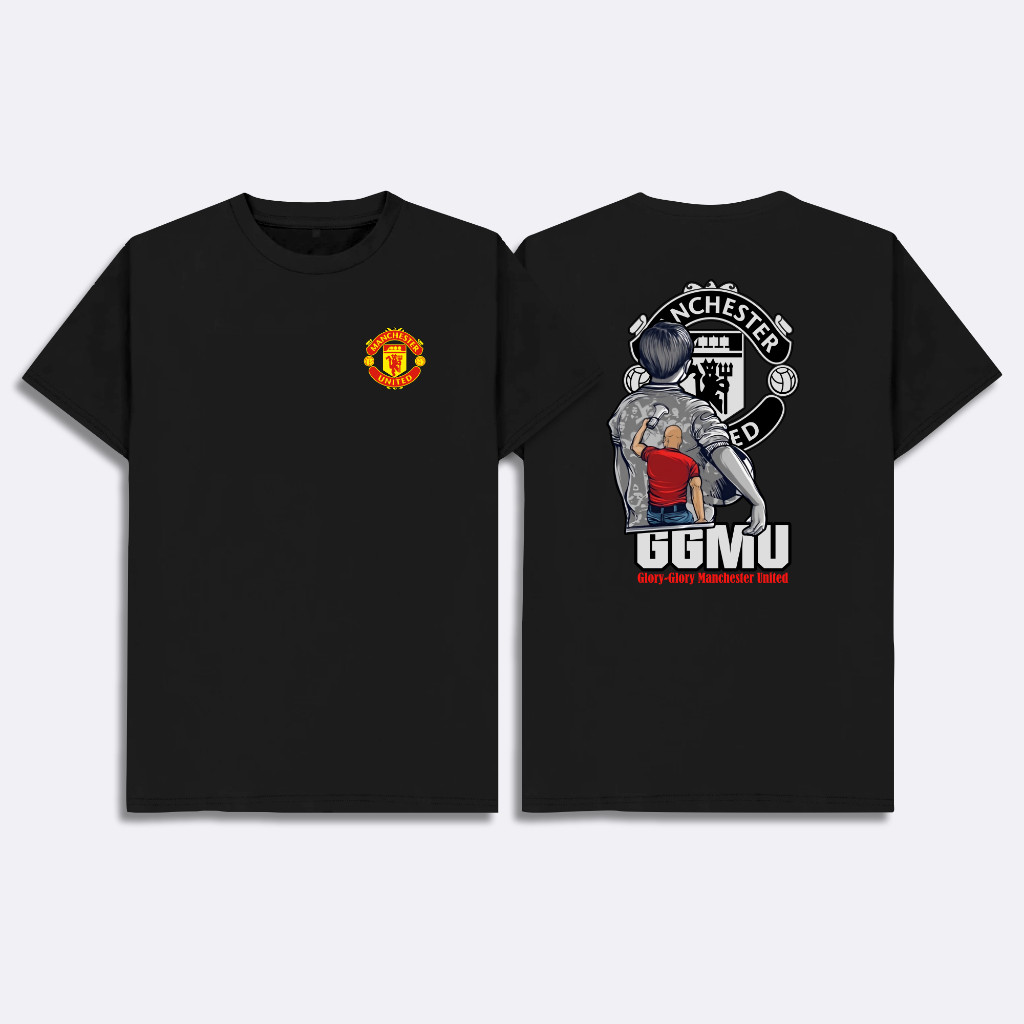 เสื้อยืด GGMU แมนเชสเตอร์ ยูไนเต็ด | เสื้อยืด GGMU เสื้อยืด Man United Football Mens Distro