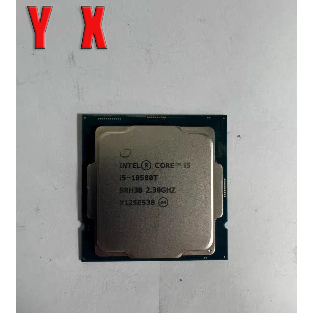 ใช้อัพเกรด Gaming CPU คอมพิวเตอร์เดสก์ท็อป 10Th Gen Core i5 10500t LGA 1200 CPU โปรเซสเซอร์ 6-Core 2