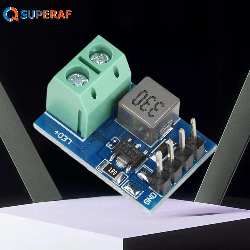 SUPERAF 1 ชิ้น 12 โวลต์ PWM Dimming คงที่ Current Board PT4115 LED โมดูลเหมาะสําหรับ LED Light แถบ D